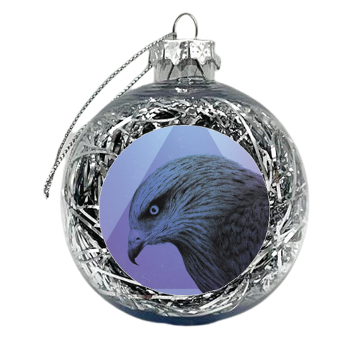 Rory the Red Kite - xmas bauble by Linden Reekie