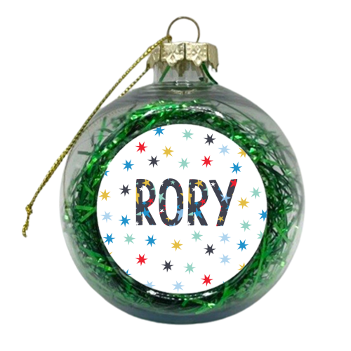 Rory - xmas bauble by The Boy and the Bear