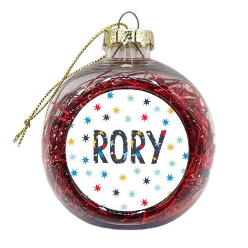 Rory - xmas bauble by The Boy and the Bear
