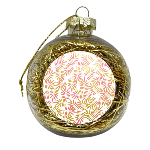 Rosa - xmas bauble by Uma Prabhakar Gokhale