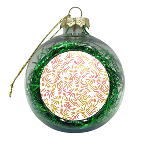 Rosa - xmas bauble by Uma Prabhakar Gokhale