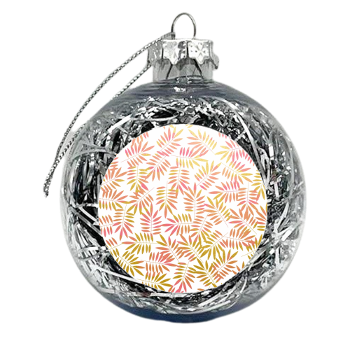 Rosa - xmas bauble by Uma Prabhakar Gokhale