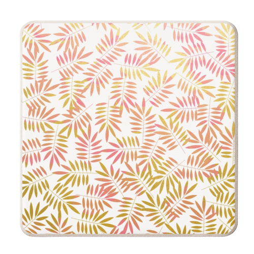 Rosa - personalised beer coaster by Uma Prabhakar Gokhale