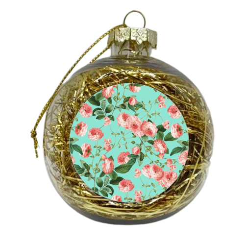 Rosy Life - xmas bauble by Uma Prabhakar Gokhale