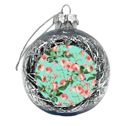 Rosy Life - xmas bauble by Uma Prabhakar Gokhale