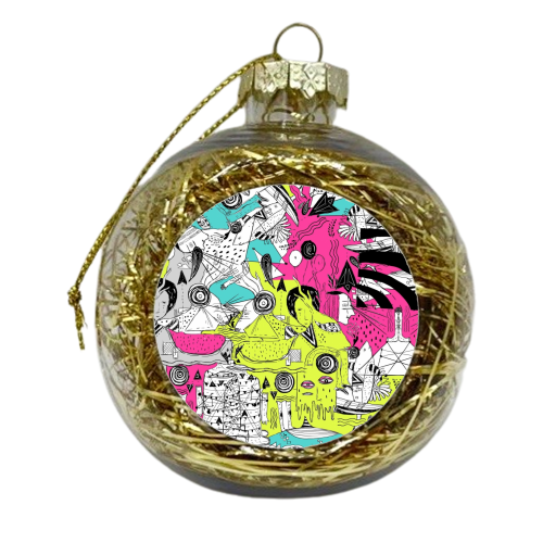 rough - xmas bauble by djayanti aprilia