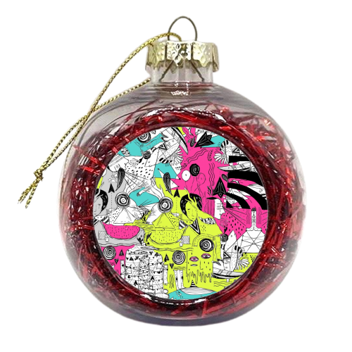 rough - xmas bauble by djayanti aprilia