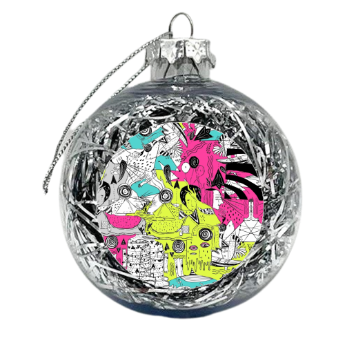 rough - xmas bauble by djayanti aprilia