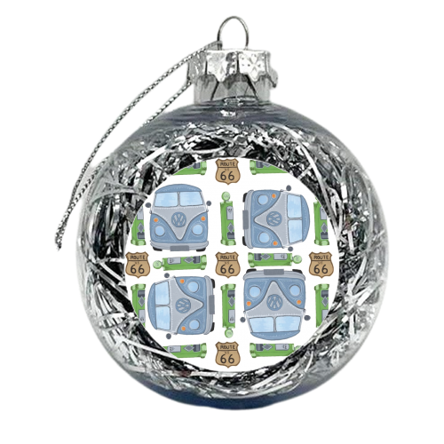 Route 66 - xmas bauble by Bethany Coe