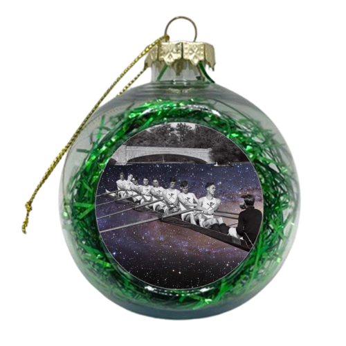 Rowing on the Stars - xmas bauble by Peter Dannenbaum