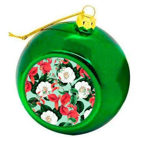 Royalty - colourful christmas bauble by Uma Prabhakar Gokhale