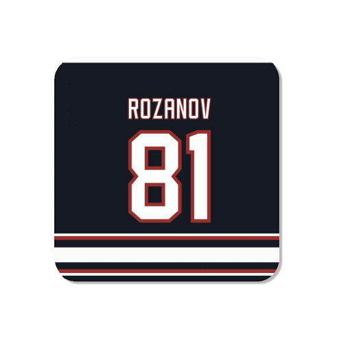 Rozanov - Boston Jersey - black - Magnet by The Girl Next Draw