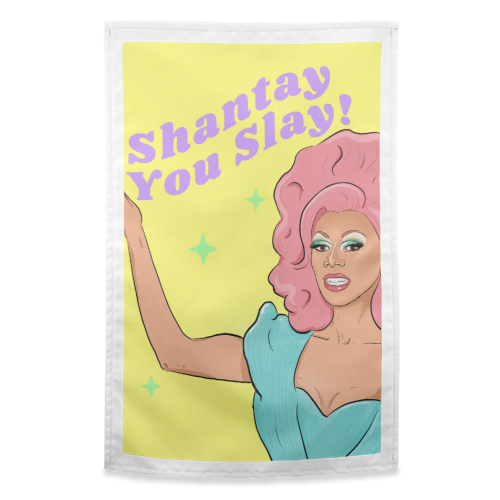 Ru Paul - funny tea towel by The Queer Store