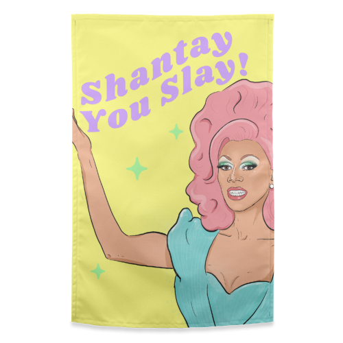 Ru Paul - funny tea towel by The Queer Store