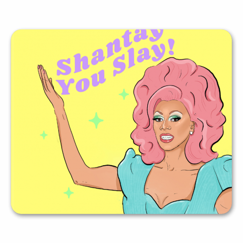 Ru Paul - mouse mat by The Queer Store