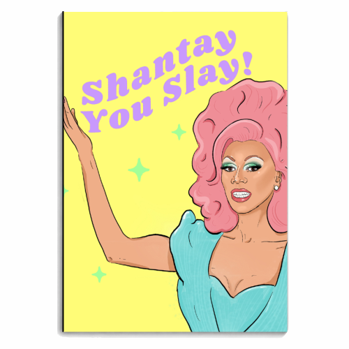 Ru Paul - personalised A4, A5, A6 notebook by The Queer Store