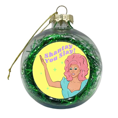Ru Paul - xmas bauble by The Queer Store