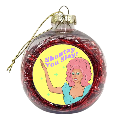 Ru Paul - xmas bauble by The Queer Store