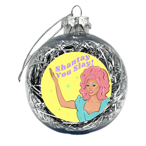 Ru Paul - xmas bauble by The Queer Store