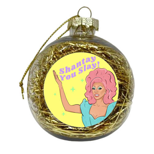 Ru Paul - xmas bauble by The Queer Store