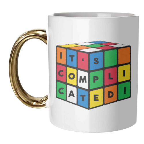 Rubix Cube - unique mug by Lilly Rose