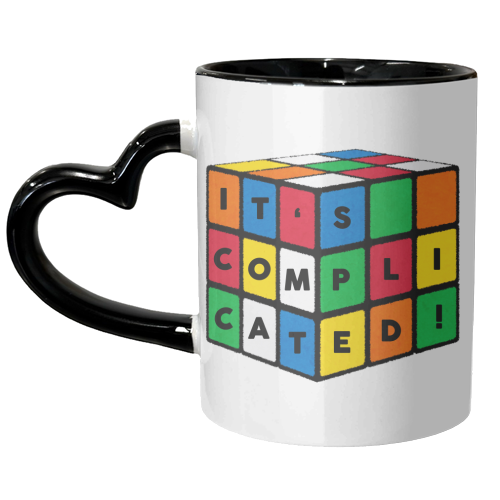 Rubix Cube - unique mug by Lilly Rose