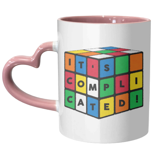 Rubix Cube - unique mug by Lilly Rose