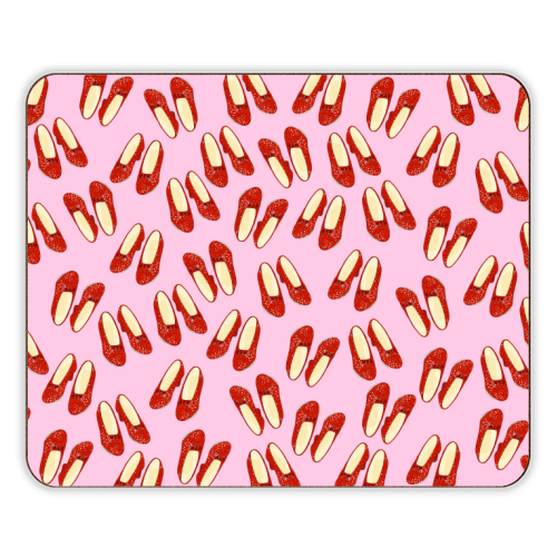 Ruby Red Slipper Pattern - designer placemat by Adam Regester