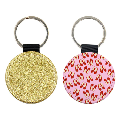 Ruby Red Slipper Pattern - keyring by Adam Regester