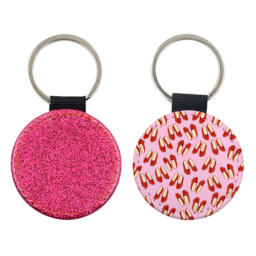 Ruby Red Slipper Pattern - keyring by Adam Regester