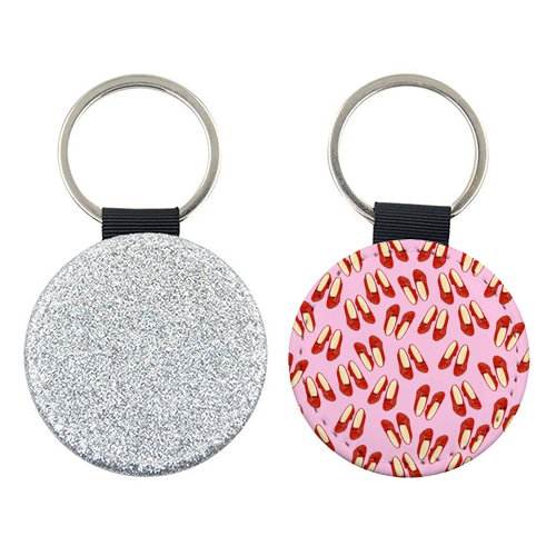 Ruby Red Slipper Pattern - keyring by Adam Regester