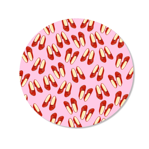 Ruby Red Slipper Pattern - Magnet by Adam Regester