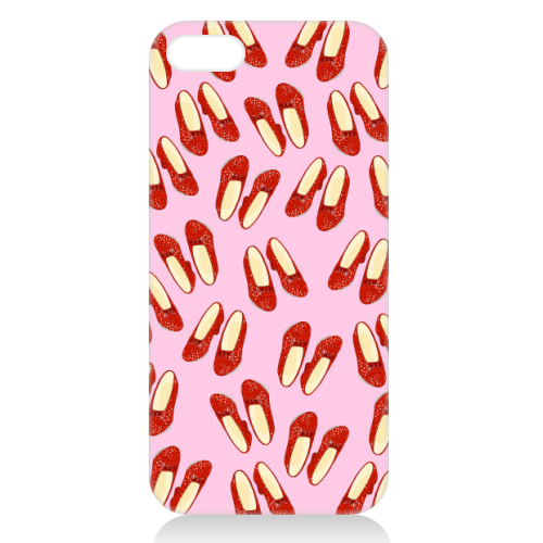 Ruby Red Slipper Pattern - unique phone case by Adam Regester