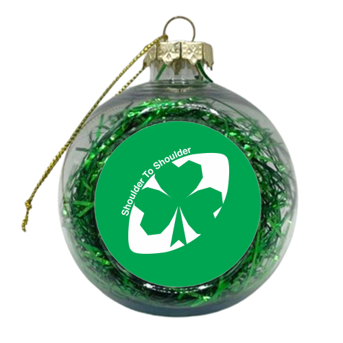 Rugby Ireland - xmas bauble by Fimbis