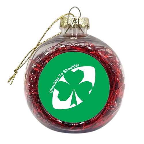 Rugby Ireland - xmas bauble by Fimbis