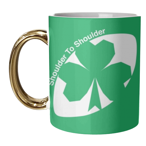 Rugby Ireland - unique mug by Fimbis