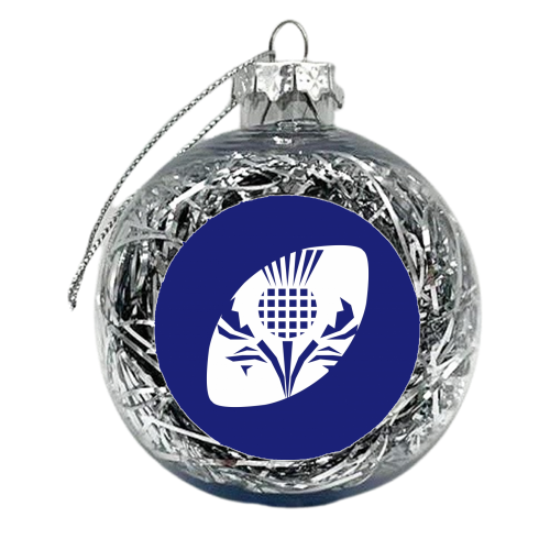 Rugby Scotland - xmas bauble by Fimbis