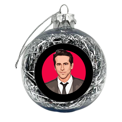 Ryan R - xmas bauble by DOLLY WOLFE