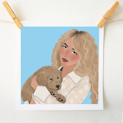 Sabrina - A1 - A4 art print by The Queer Store