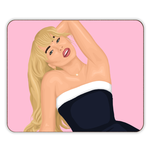 Sabrina Carpenter - designer placemat by By Rosybum