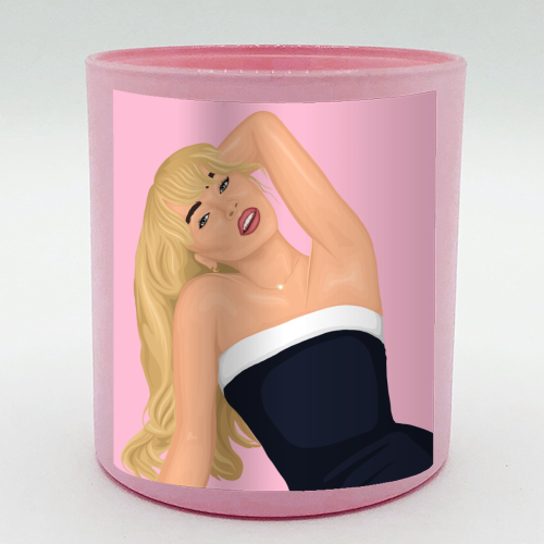 Sabrina Carpenter - scented candle by By Rosybum