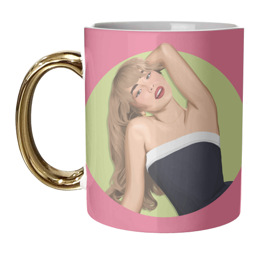 Sabrina Carpenter - unique mug by Pink and Pip