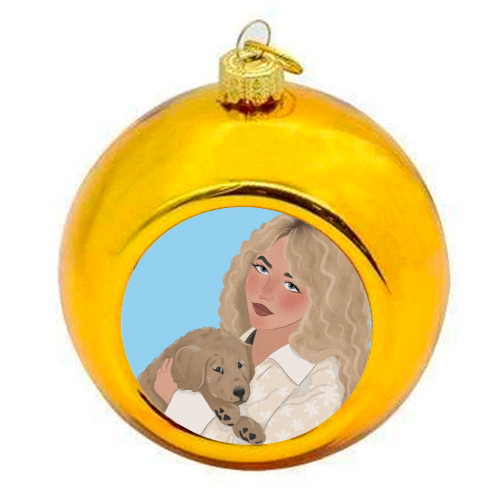 Sabrina - colourful christmas bauble by The Queer Store