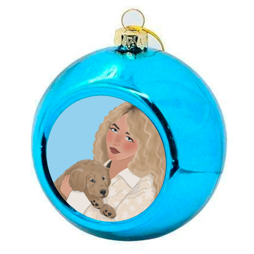 Sabrina - colourful christmas bauble by The Queer Store