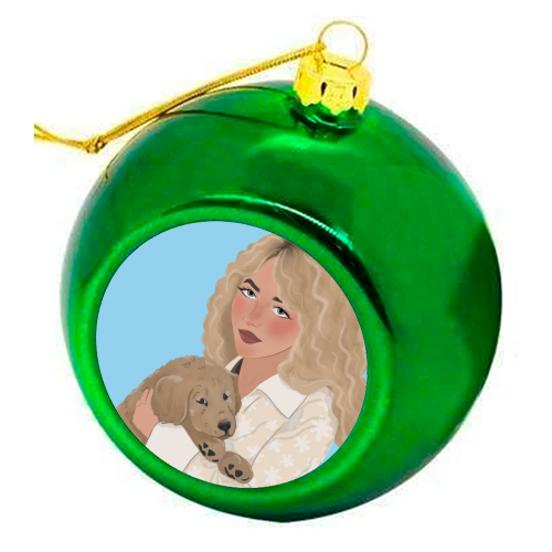 Sabrina - colourful christmas bauble by The Queer Store