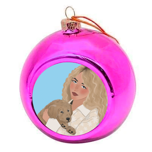 Sabrina - colourful christmas bauble by The Queer Store