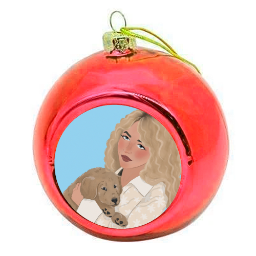 Sabrina - colourful christmas bauble by The Queer Store