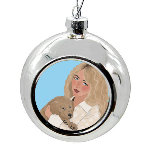 Sabrina - colourful christmas bauble by The Queer Store