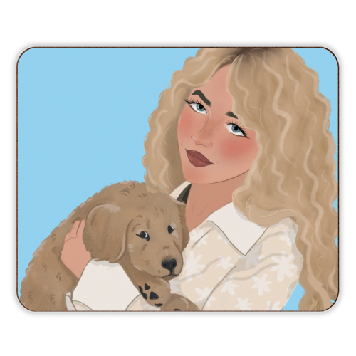 Sabrina - designer placemat by The Queer Store