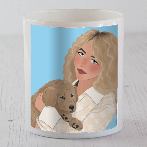 Sabrina - scented candle by The Queer Store